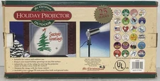 Mr. Christmas 2000 Outdoor Holiday Projector w/ 25 Slides All Seasons