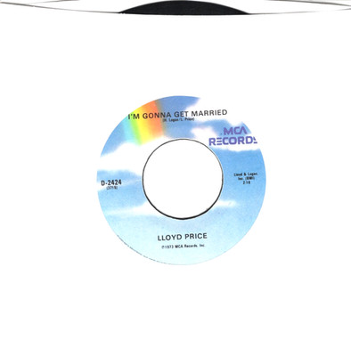 LLOYD PRICE ..   I'M GONNA GET MARRIED / JUST BECAUSE .. 45 RPM 7669