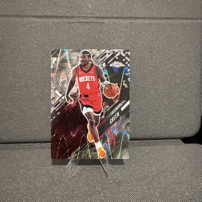2025-26 Topps Chrome #GT-8 Jalen Green Go Time Wave Ray Refractor