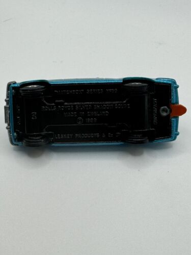 Matchbox Rolls-Royce Silver Shadow Coupe 1969. Made in England by Lesney Vintage - Picture 7 of 8