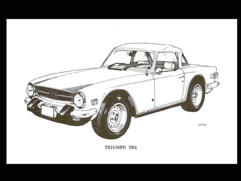 MANUALES DE TALLER Y REPUESTOS TRIUMPH TR6 550pgs con marco de reparación de servicio y planos Foto 4 de 4