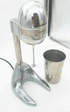 Farberware Drink Mixer Shake Cocktail Maker Model FDM300 Chrome Works See Video