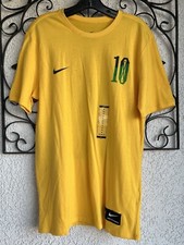Nike Neymar Jr Brazil CBF Football Hero T-shirt - Medium - Yellow