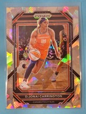 2023 Panini Prizm WNBA ICE DiJonai Carrington Connecticut Sun #1