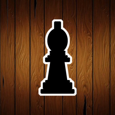 Bishop Chess Piece Cookie Cutter - 3D Printed Food Safe PLA Plastic