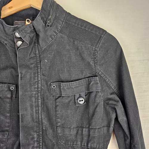 Chaqueta G-Star Raw para mujer pequeña negra Southarmy Field Utility cremallera completa - Imagen 3 de 19