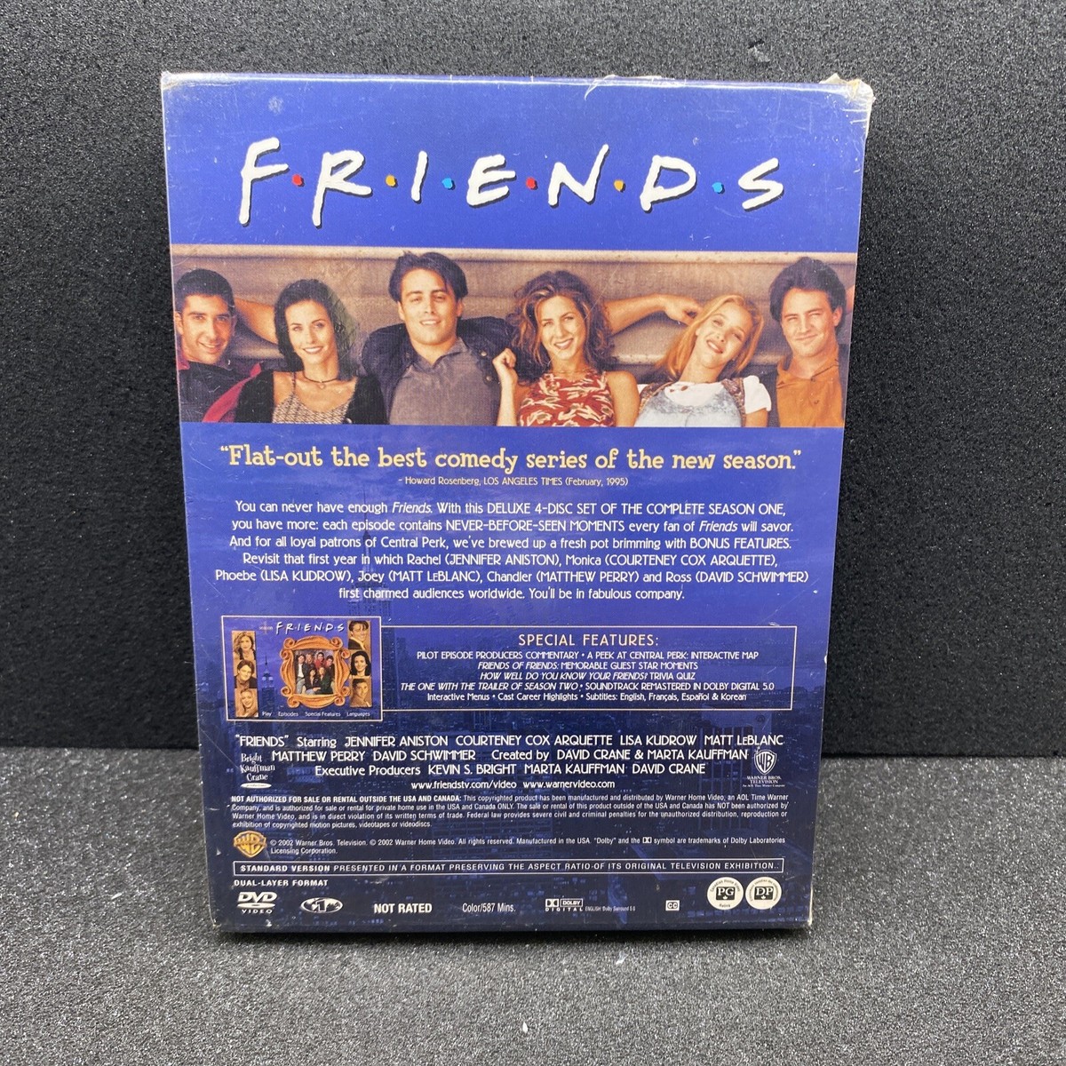 Chandler Friends S1 E7 Friends: Season (DVD, 2002) 85391780427|