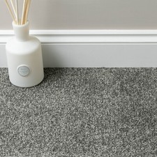 Carpet Cheap 8mm Saxony Carpet 4m 5m Lounge Bedroom Grey Carpets Only £5.49!