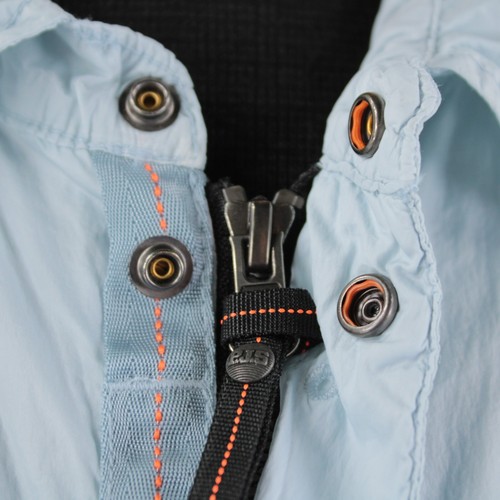Parajumpers NWT Polyamide Breeze Shield Overshirt/Jacket Size L US Pastel Blue - Picture 2 of 20