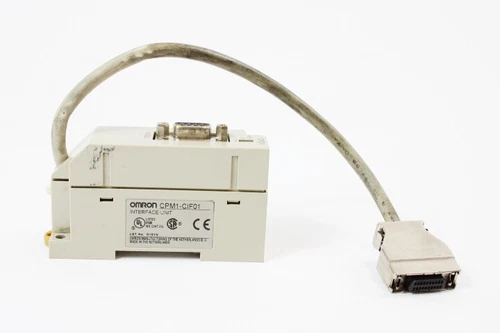 Omron CPM1-CIF01 RS232C Interface Adapter -used-