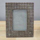 SIXTREES Metal Picture Frame 3D Bubbles for 4x6 Photo Modern Art Vibe