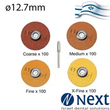Dental Flex Composite finishing polishing disc soft type 12.7 m 400 pcs mandrel