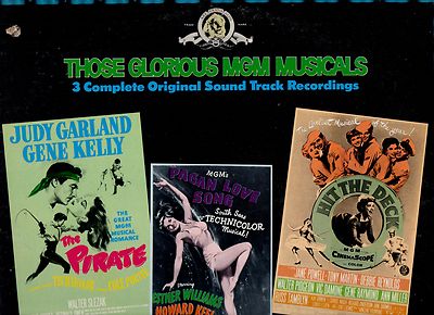 THOSE GLORIOUS MGM MUSICALS 2 LP OST Till the clouds roll by THREE LITTLE WORDS