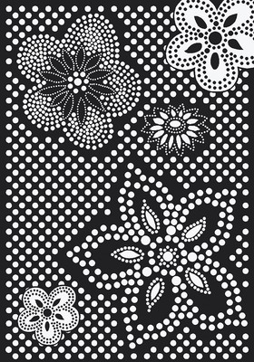 8x11 Milliken Eyelet Mod Contemporary Dots Area Rug - Approx 7'8''x10'9''