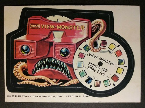 1975 TOPPS WACKY PACKAGES 15th SERIES VIEW-MONSTER EX-MT - Picture 3 of 3