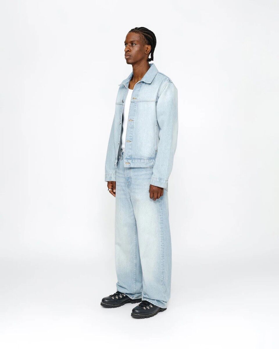 Stussy TRUCKER JACKET DENIM Size. L K | eBay Stussy TRUCKER JACKET DENIM Size. L K | eBay