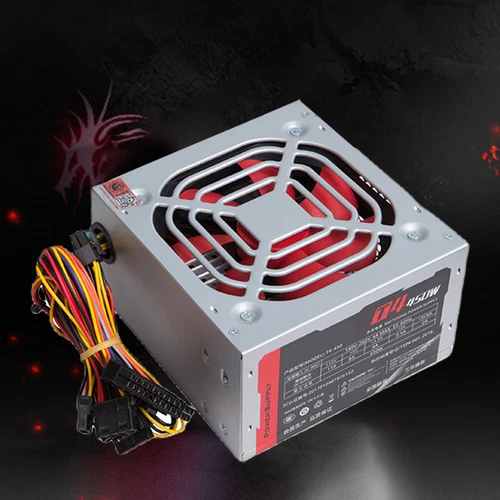 Computer Power Supply Peak 450W Desktop PSU Silent ATX Power Supply for Computer
