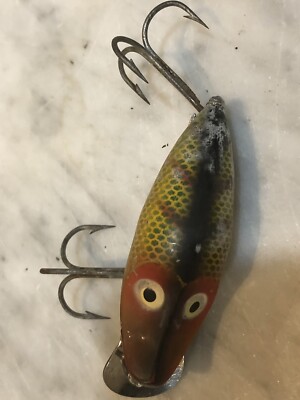 Heddon Midget River Runt Fishing Lure Vintage | eBay