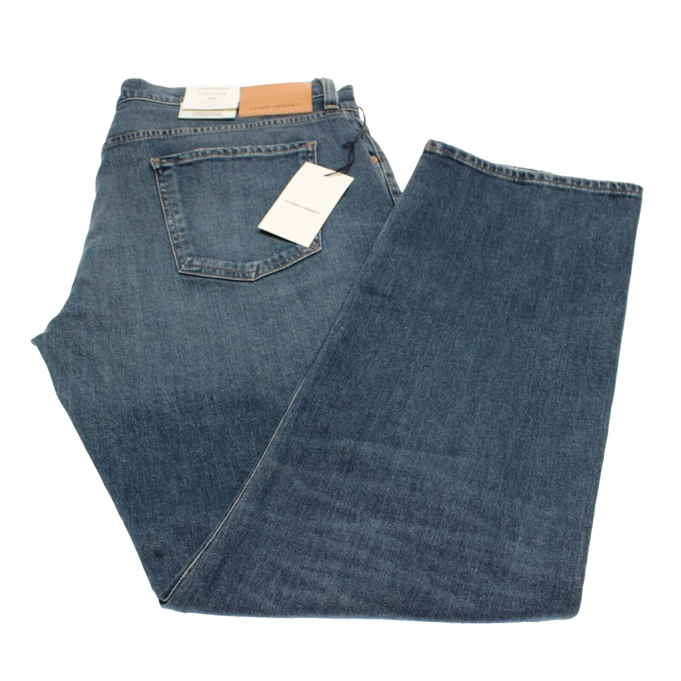 Citizens of Humanity NWT Adler 5 Pocket Jeans Size 40 US In Blue Cotton Blend - Image 2 of 4