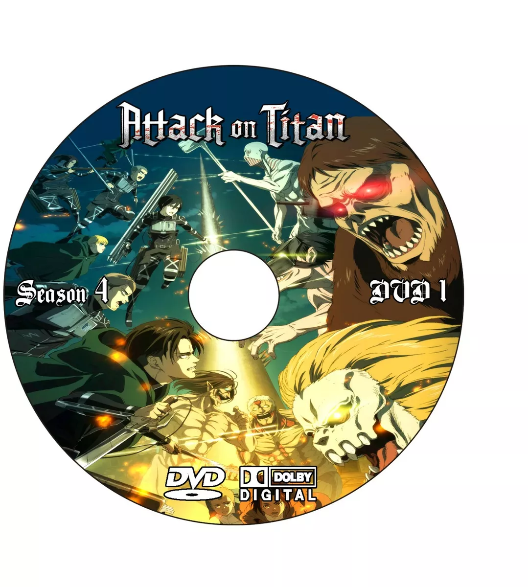  Attack on Titan - Complete Season 3 [DVD] : Movies & TV