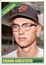 1966 Topps 211 Frank Kreutzer NM #D273923