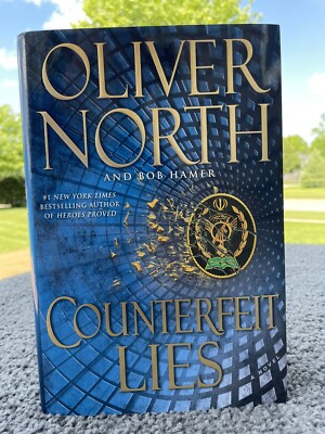 Oliver North Signed 1st Edition Book FBI North Korea Nuclear Weapons Killers