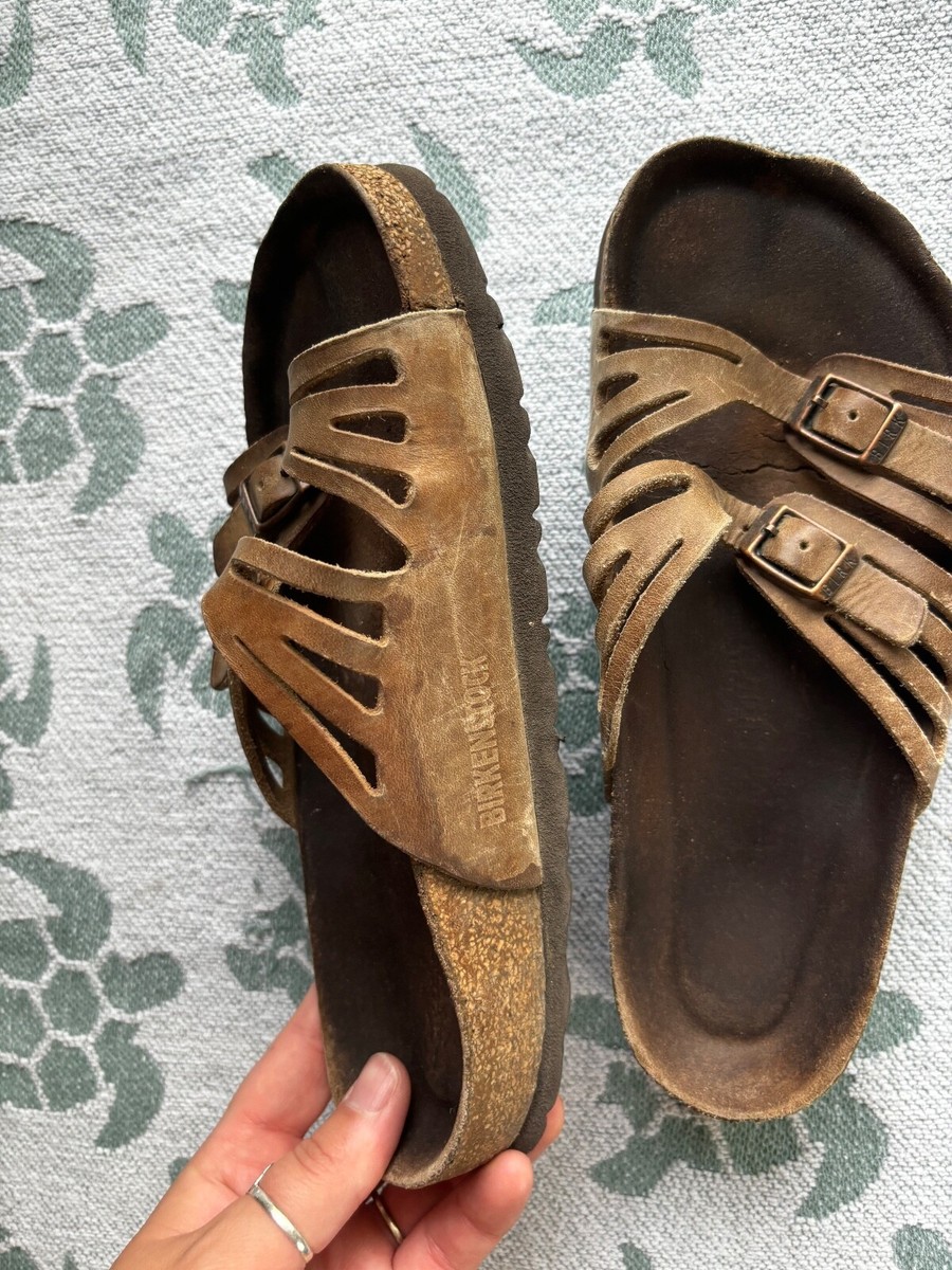 BIRKENSTOCK ブラウン 37 Birkenstock 37 Brown sandals women's 6 | eBay