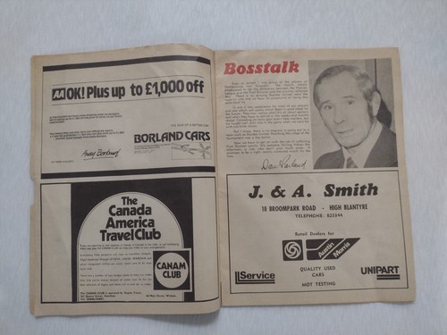 1979 Accies v Stirling Albion 1st December Scottish Championship 1st Division - Picture 4 of 13