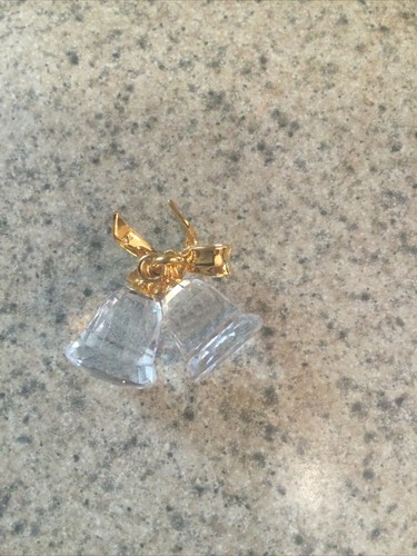 Swarovski Wedding Bells Figurine/Collectible Crystal Memories gold - Picture 4 of 8