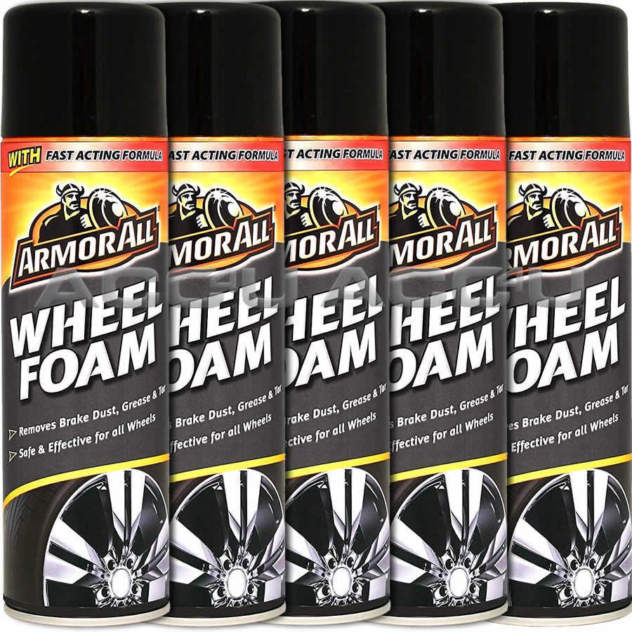 5 x ArmorAll Armor All Car Alloy Chrome Wheel Foam Brake Dust Tar ...