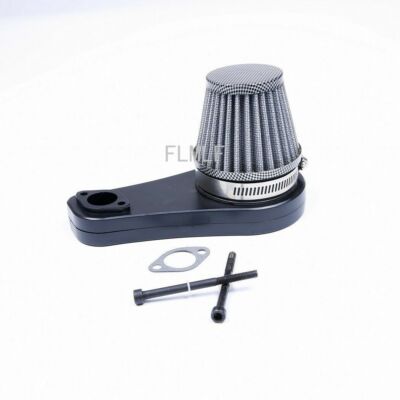 Plastic Air Filter Connection Plate & UFO Carbon Filter Set for Losi 5ive T