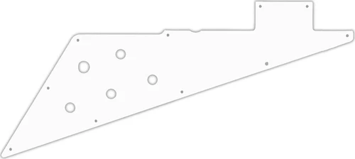 WD Custom Pickguard For Gibson 2019-Present Original Collection Flying V #04 ...