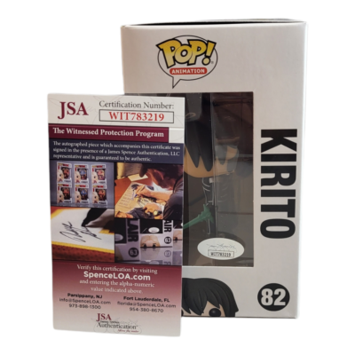 88年　ソウルオリンピック　アジア予選　日本代表　サイン色紙 Bryce Papenbrook Signed Funko Pop Kirito Sword Art Online