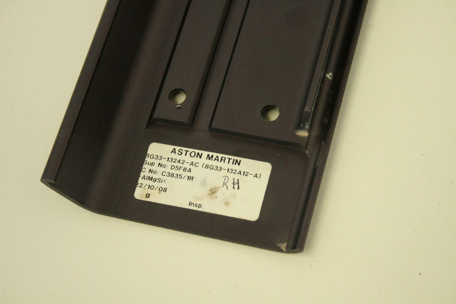09 Aston Martin Vantage V8 Right Side Scuff Plate 8G33-13242-AC (8G33-132A12-A)