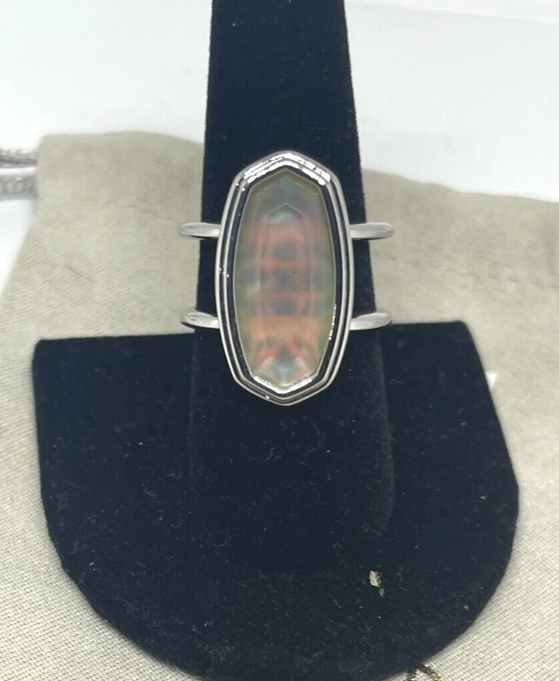 Anillo de cóctel Dani enmarcado Kendra Scott tú eliges TALLA 6, 7, 8, 9 Foto 2 de 4