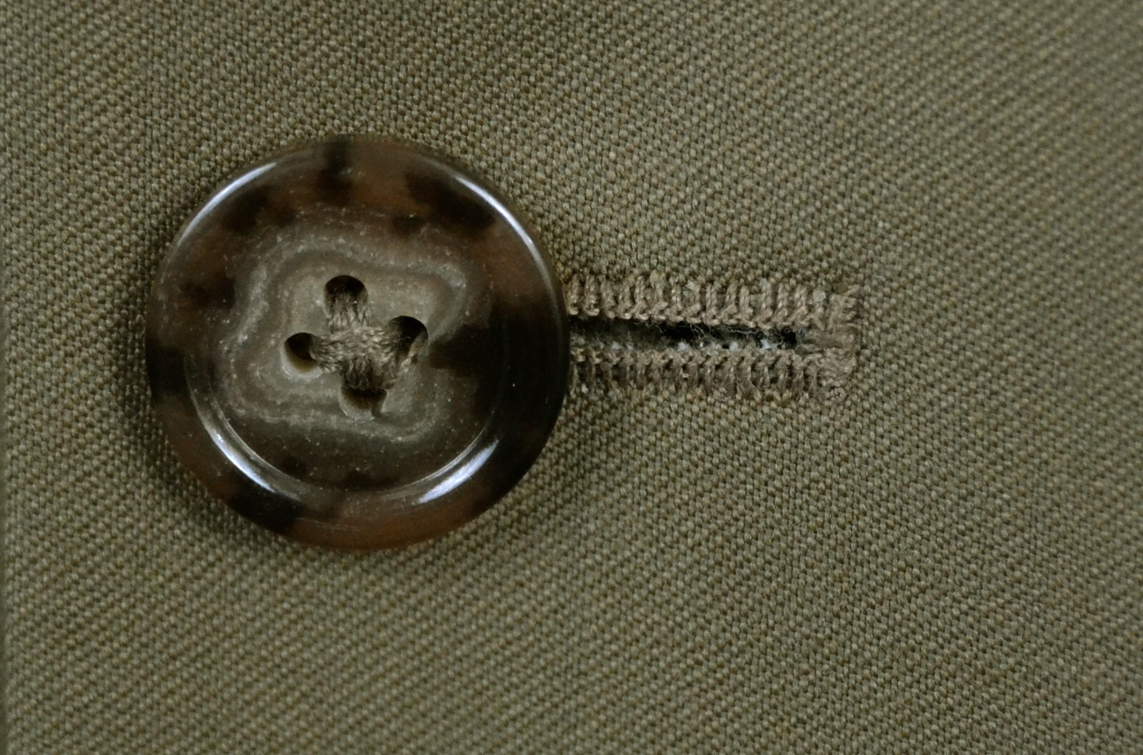 Outstanding Solid Medium Tan/Brown Jacket(Size 42… - image 4