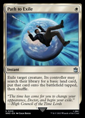 MTG Magic the Gathering Path to Exile (210/1208) Doctor Who LP