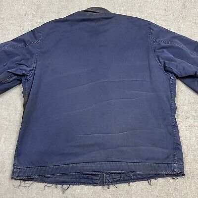 Vintage 60s US Navy N4 Utility Deck Jacket Mens XL Military Vintage 60s US Navy N4 Utility Deck Jacket Mens XL Military