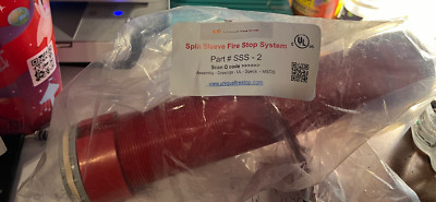NEWUnique Fire Stop Products Smooth Firestop Sleeve UL Class 2 Hours 2'' Dia SF-2