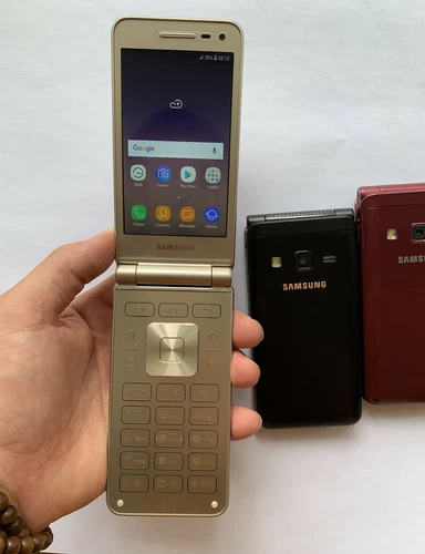 Teléfono inteligente Samsung Galaxy Folder 2 G1650 16 GB doble SIM 8,0 MP abatible LTE - CAJA ABIERTA- - Imagen 11 de 19