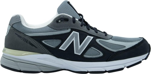 New Balance 990v4 Black/ Silver Men's US Size 8 U990BL4 | eBay