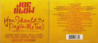 Joe Blow - You Should Be Payin Me Too Cali Bay Rap G-Funk