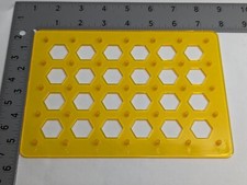 ELENCO Snap Circuits Replacement: YELLOW Base Grid Mini, 7.7" x 5.5", 6SCBGMYL