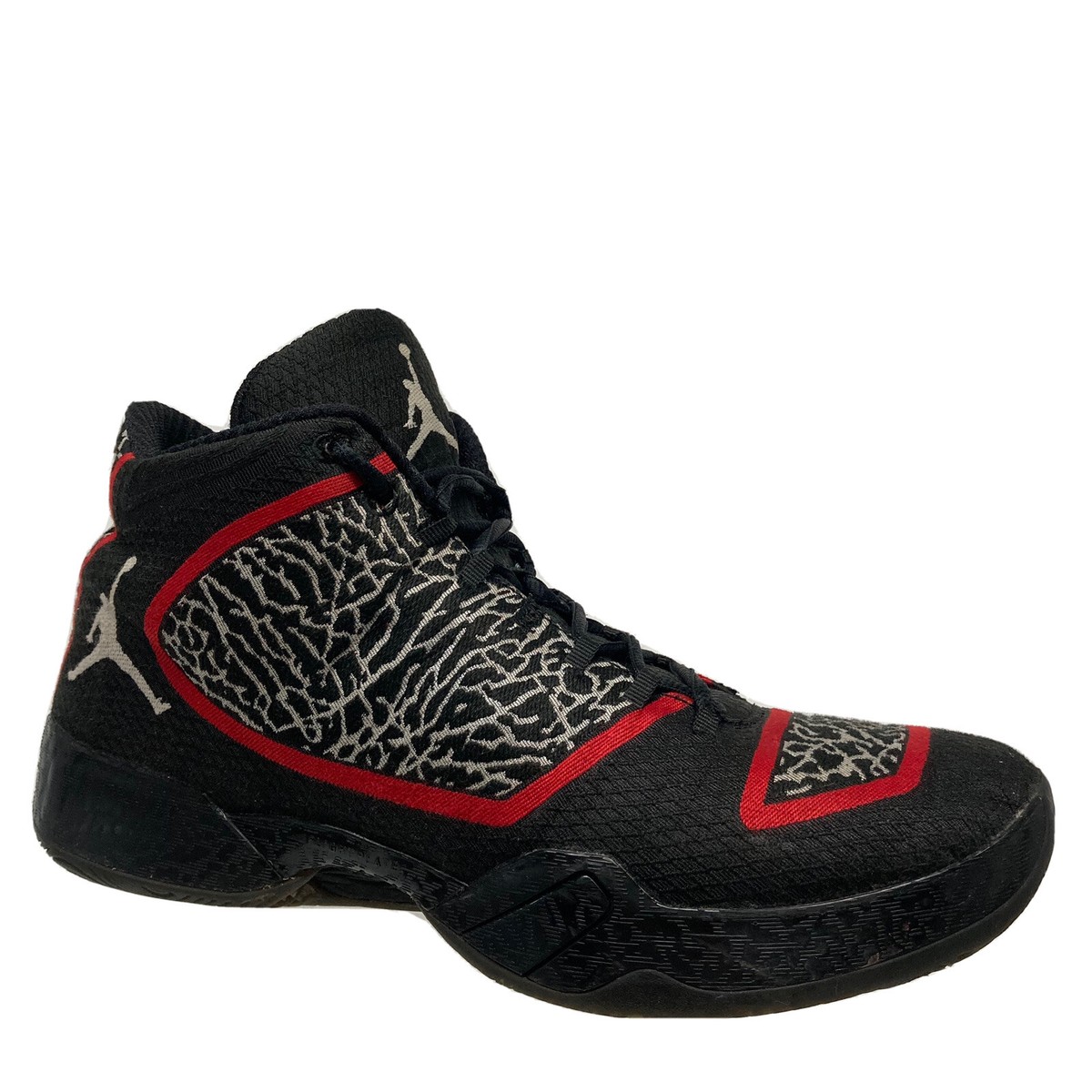 Nike Air Jordan 29 'Black Gym Red' Basketball Shoes Rare Nike Air Jordan 29 'Black Gym Red' Basketball Shoes Rare
