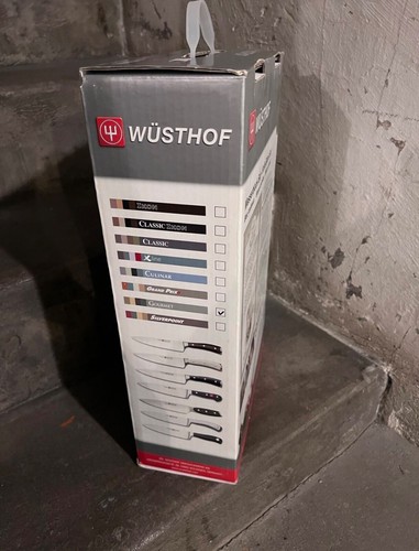 wüsthof messerblock 5-teilig Gourmet (9835-8) mit Chinesisch Messer Neu OVP - Bild 3 von 6