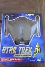 STAR TREK STARSHIP LEGENDS 50TH ANNIVERSARY ROMULAN BIRD-OF-PREY NIB ART ASYLUM