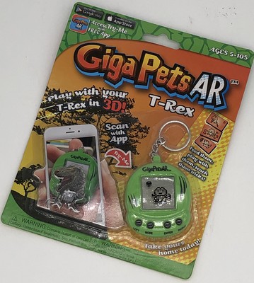 T-Rex Giga Pet AR Virtual Pet Play Toy Dinosaur Feed Play Take Care Of Brand New 4897073710327