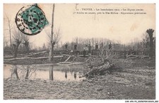 CAR-AFKP2-0057-10 - TROYES - Les Inondations 1910 - Les digues crevees - 1st