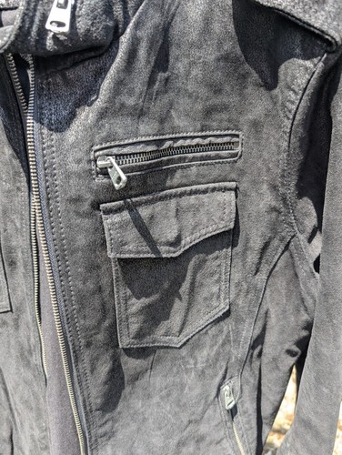 levi Strauss & co mens REAL leather jacket SIZE L. - Picture 4 of 12