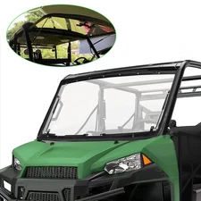 3-IN-1 Flip Windshield For 1000/900 Crew 13-UP 2014-UP Polaris Ranger 570 XP